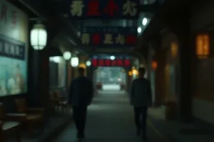 本期主推片单的横版陈列画面，悬疑与爱情双线并列